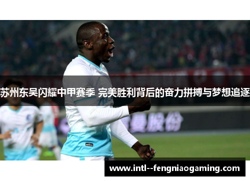苏州东吴闪耀中甲赛季 完美胜利背后的奋力拼搏与梦想追逐 苏州东吴闪耀中甲赛季 完美胜利背后的奋力拼搏与梦想追逐