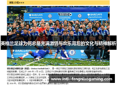 英格兰足球为何总是充满激情与欢乐背后的文化与精神解析 英格兰足球为何总是充满激情与欢乐背后的文化与精神解析