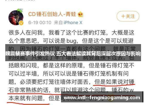 魏震禁赛事件引发热议 五大看法解读其背后深层次原因与影响 魏震禁赛事件引发热议 五大看法解读其背后深层次原因与影响