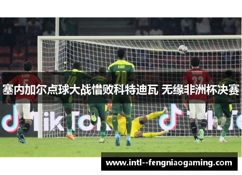 塞内加尔点球大战惜败科特迪瓦 无缘非洲杯决赛 塞内加尔点球大战惜败科特迪瓦 无缘非洲杯决赛